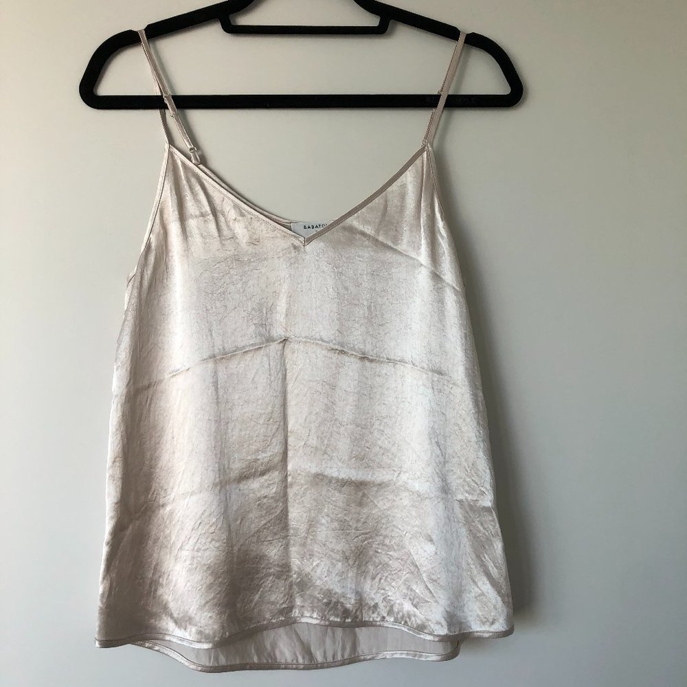 Nude Sheen Tank Top